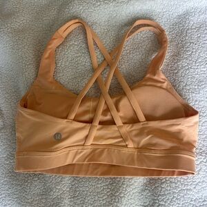 Lululemon Energy Bra *Medium Support, B-D Cups Summer Glow